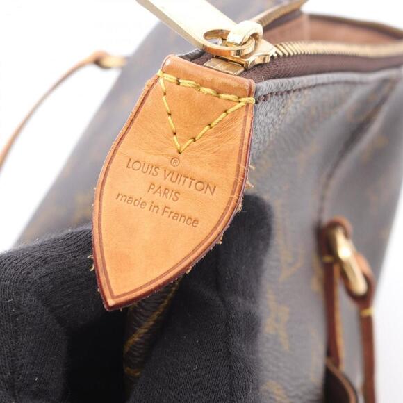 LOUIS VUITTON Brown Monogram Leather Tote Bag - Picture 4 of 10